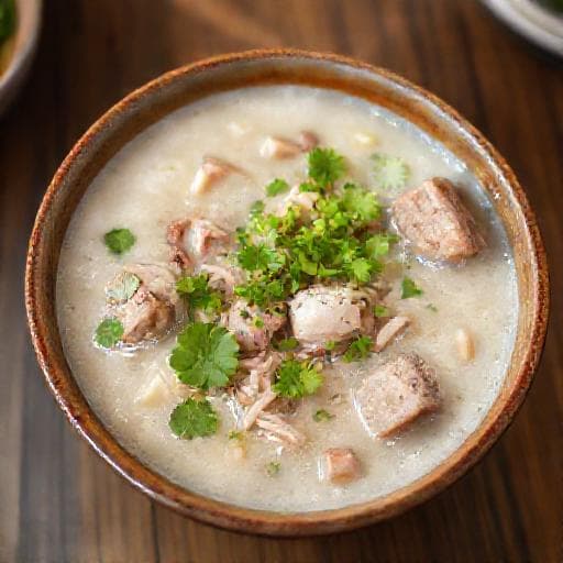 Cháo Sườn (Vietnamese Pork Rib Congee)