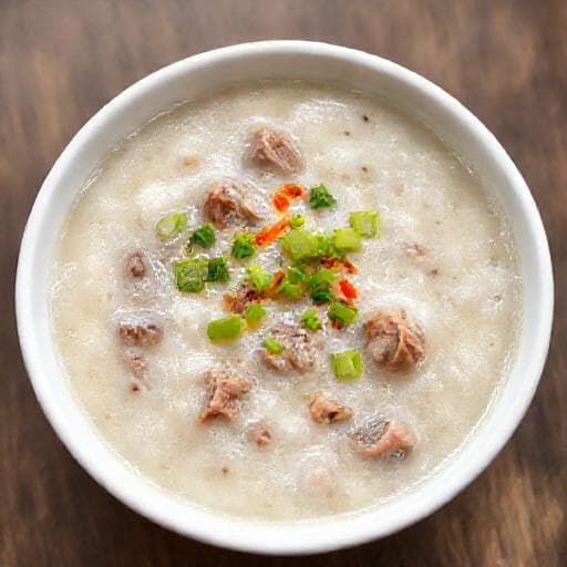 Quick Cháo Sườn (Simplified Pork Rib Congee)