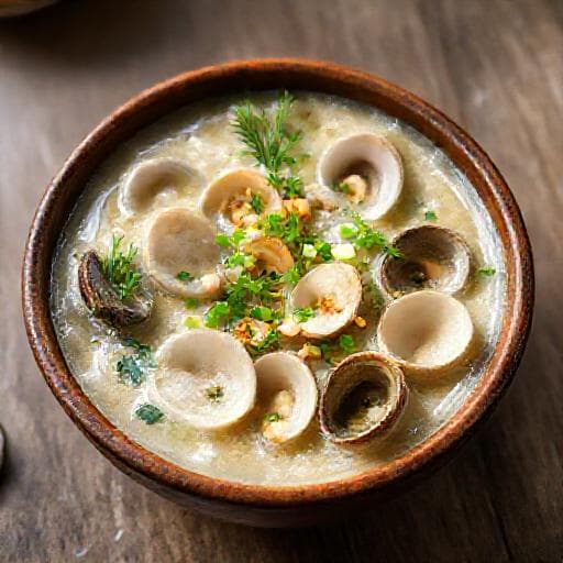 Cháo Trai Hến (Clam and Baby Clam Congee)