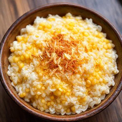 Xôi Đỗ Xanh (Vietnamese Sticky Rice with Mung Beans)