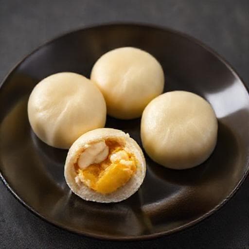 Bánh Dép Phô Mai Sầu Riêng (Durian Cheese Mochi)