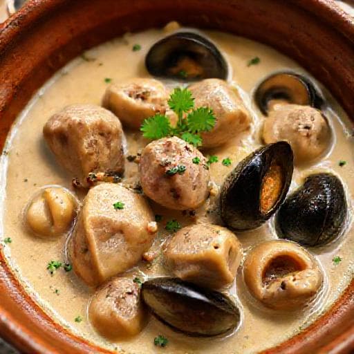 Blanquette de Veau à la Normande