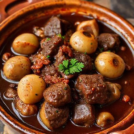 Bœuf Bourguignon Traditionnel