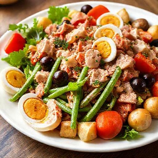 Salade Niçoise Traditionnelle