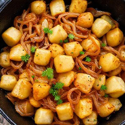 Pommes de terre sautées à la lyonnaise