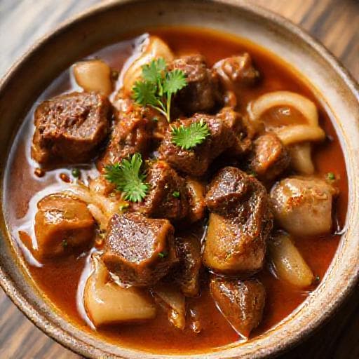 Carbonnade Flamande Express à la Bière Blonde