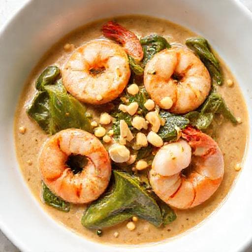 Ndolé Express aux Crevettes