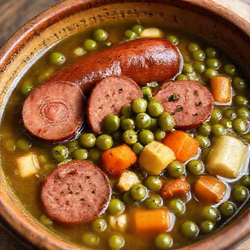 Petit Salé aux Lentilles et Saucisse de Morteau