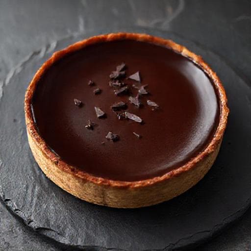 Flan Pâtissier au Chocolat Noir