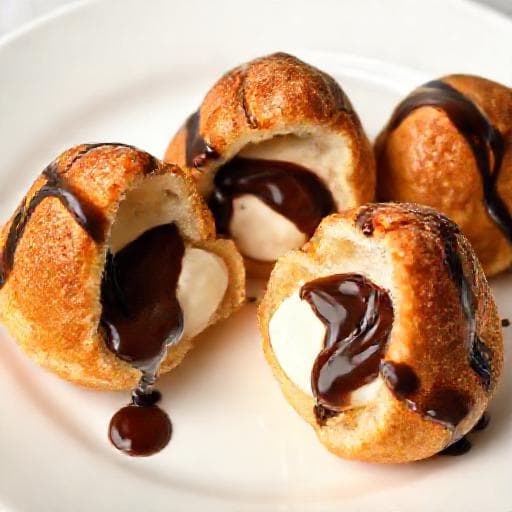 Profiteroles au Chocolat Traditionnelles