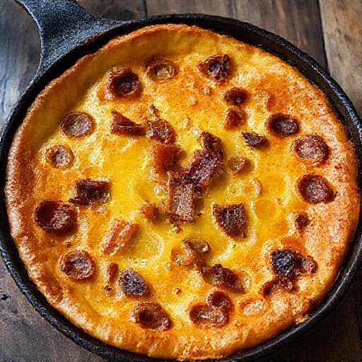Far Breton au Lard Fumé et Oignons