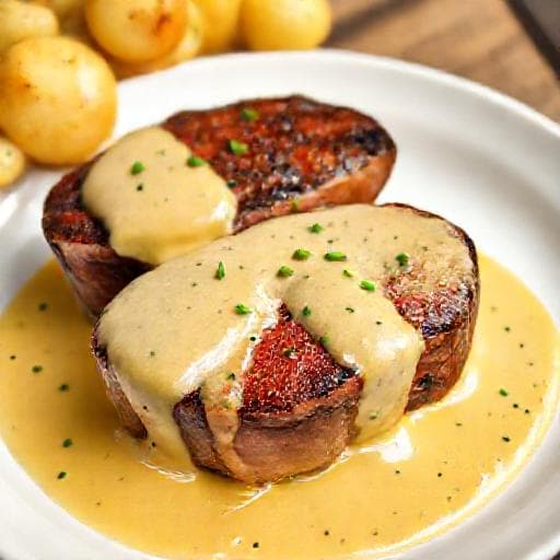 Filet Mignon à la Moutarde Traditionnel