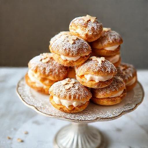 Chouquettes Façon Paris-Brest