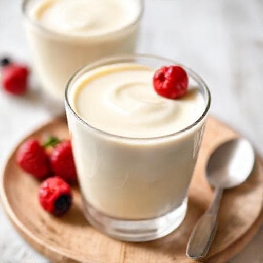 Panna Cotta Rapide à la Vanille
