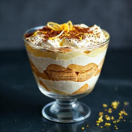 Tiramisu au Limoncello et Citron