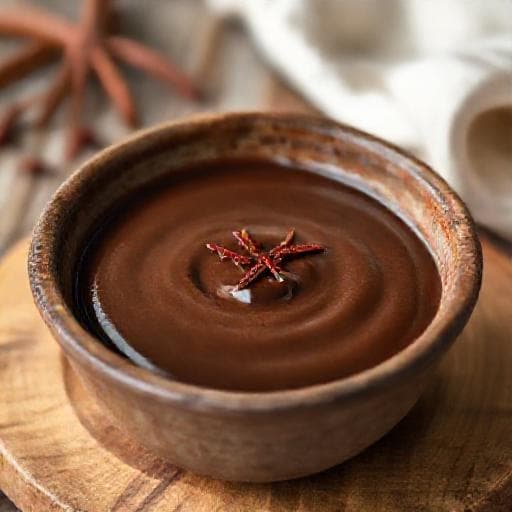 Crème Dessert au Chocolat et Piment d'Espelette