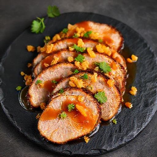 Canard à l'Orange et au Gingembre Confit