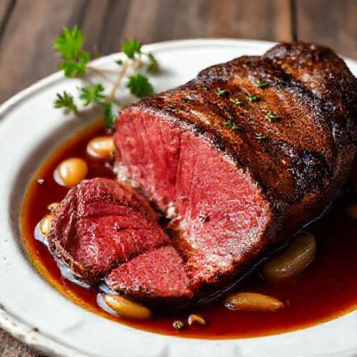 Onglet à l'échalote traditionnel
