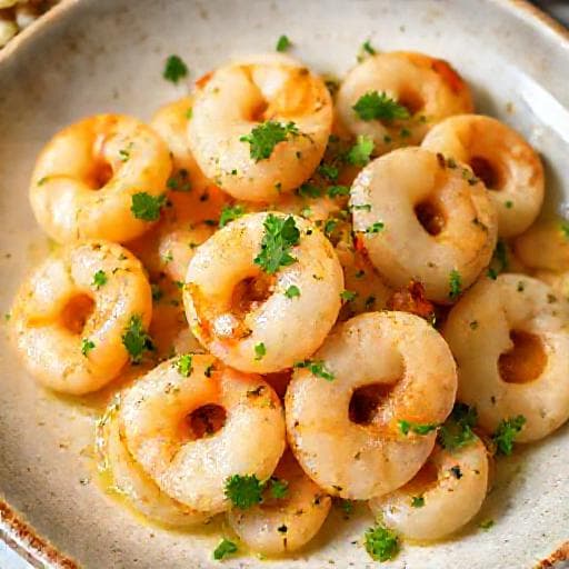 Crevettes à l'ail express