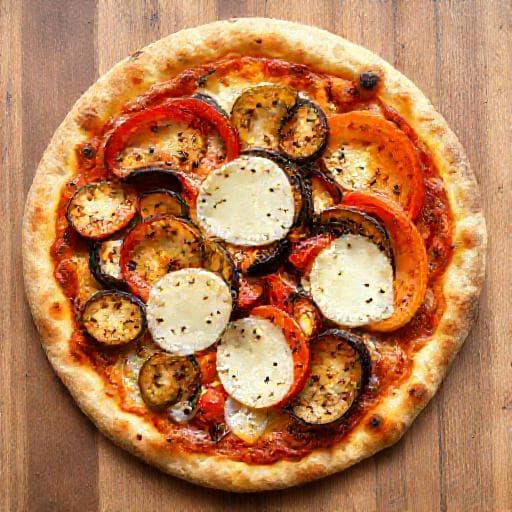 Pinsa Romaine Rapide aux Légumes Grillés