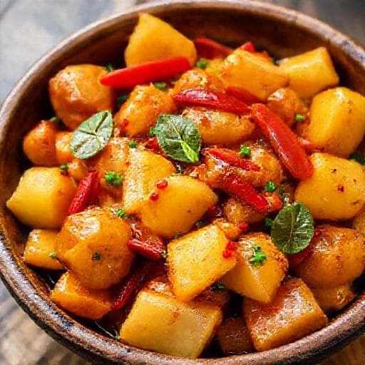 Poulet au Miel Épicé et Ananas