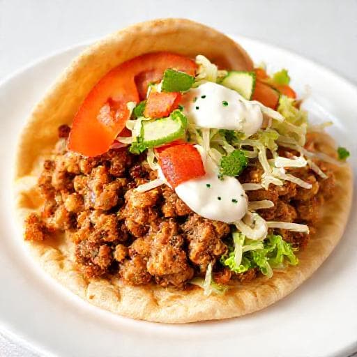 Rychlý Gyros v Pita