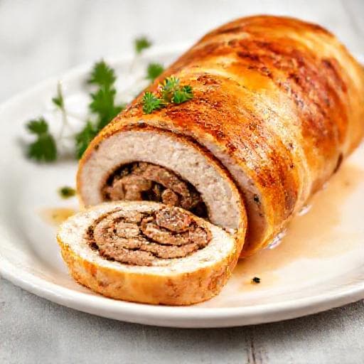 Klasická kuřecí roláda