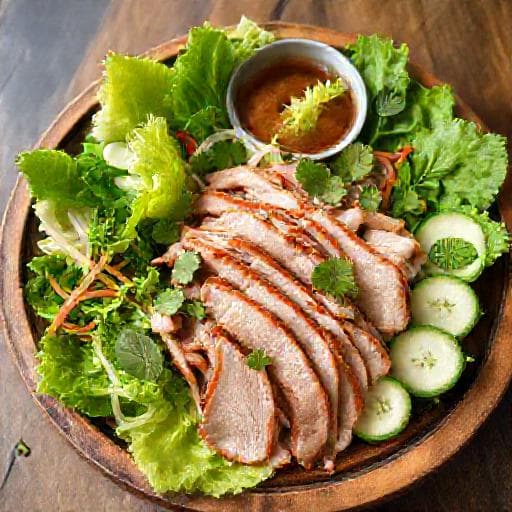 Thịt Luộc Cuốn Bánh Tráng (Kiểu Truyền Thống)
