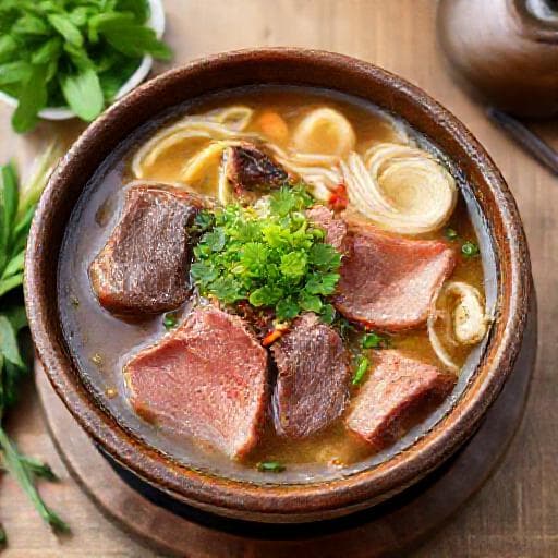 Bò Nhúng Giấm Kiểu Huế
