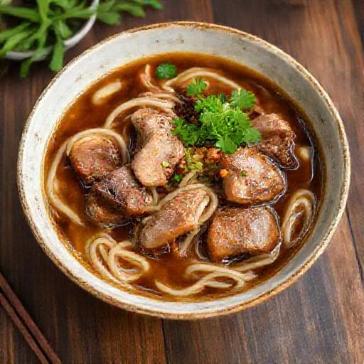 Mì Vịt Tiềm Kiểu Hoa