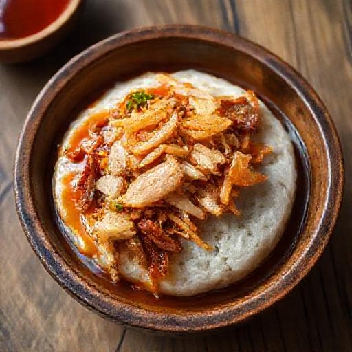 Bánh đúc mặn miền Trung