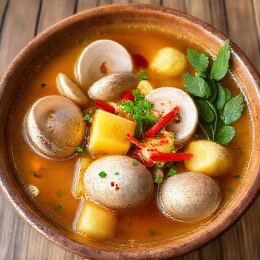Canh ngao nấu chua kiểu miền Trung