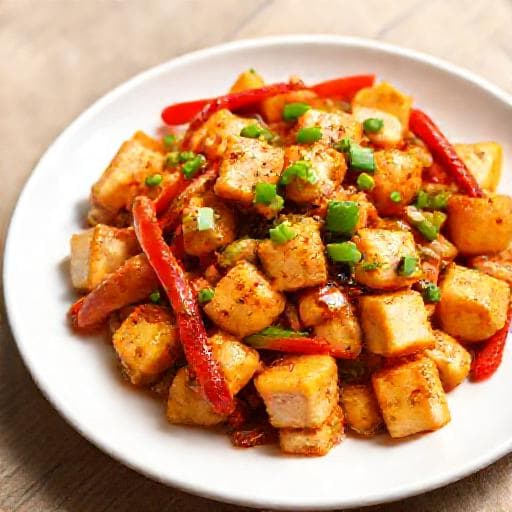 Quick Chilli Paneer (Stir-Fry Style)