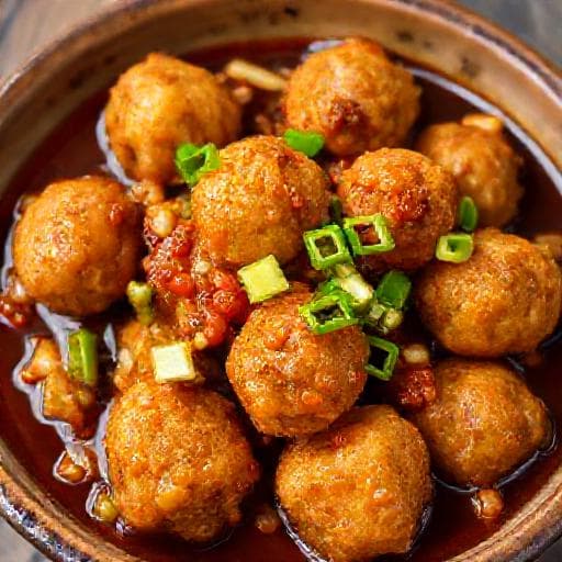 Classic Vegetable Manchurian