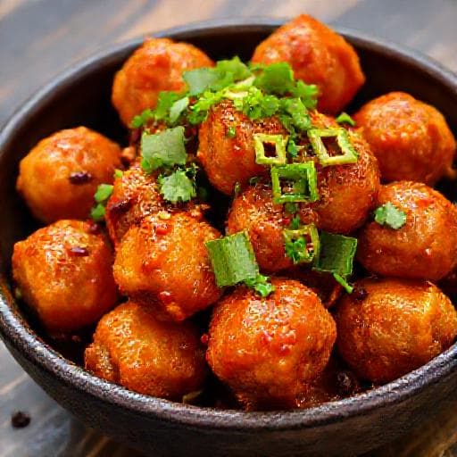 Spicy Schezwan Vegetable Manchurian