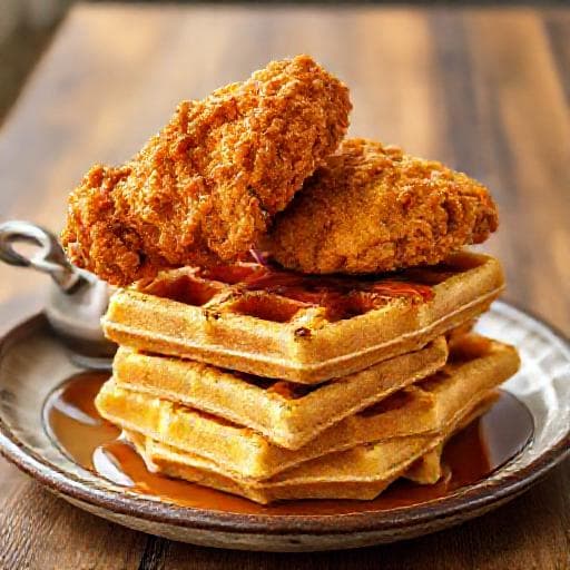 Classic Southern Chicken and Waffles