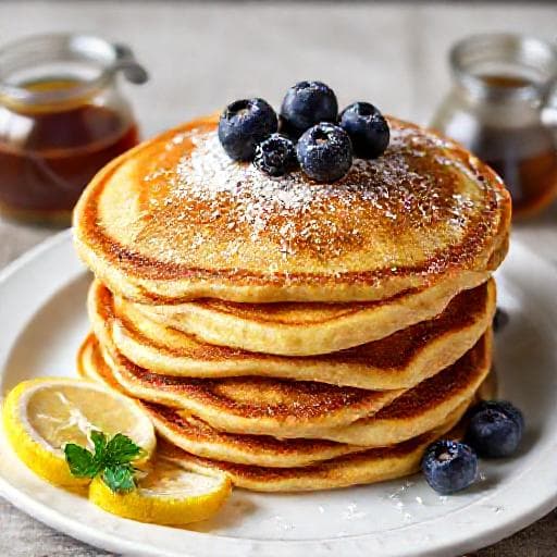 Classic Lemon Ricotta Pancakes