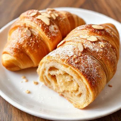 Almond Croissants (Croissants aux Amandes)