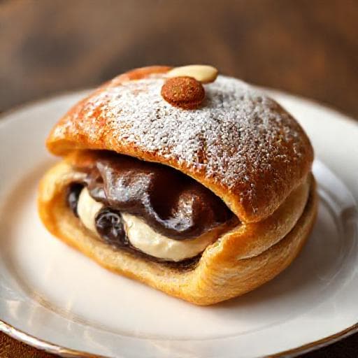 Pain au Chocolat with Almond Cream