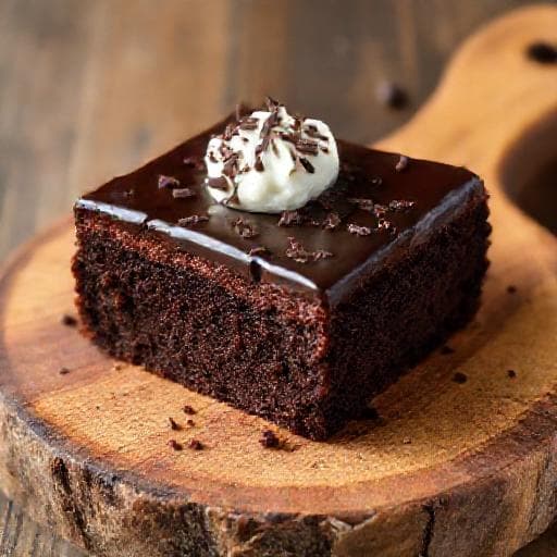 Quick Flourless Chocolate Cake