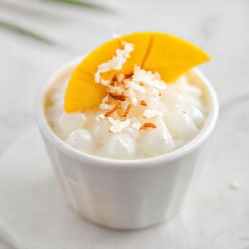 Quick Coconut Tapioca Pudding