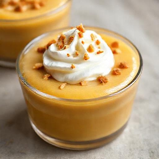 Classic Butterscotch Pudding