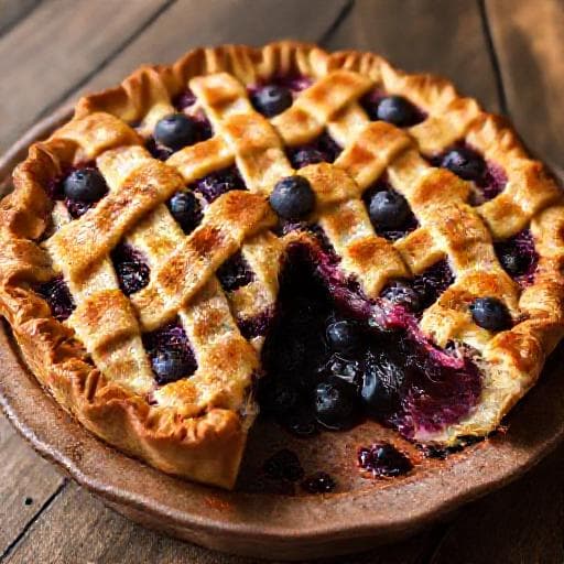 Classic Blueberry Pie