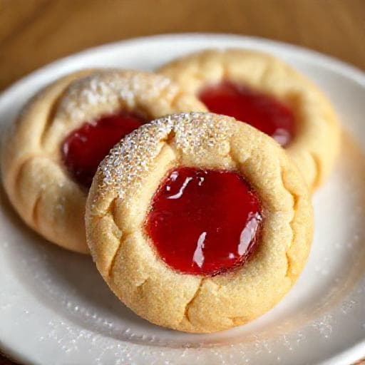 Classic Thumbprint Cookies