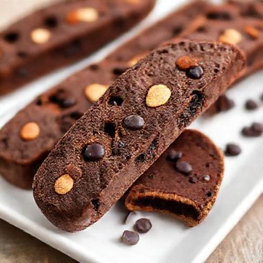 Chocolate Almond Biscotti