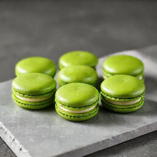 Matcha Green Tea Macarons