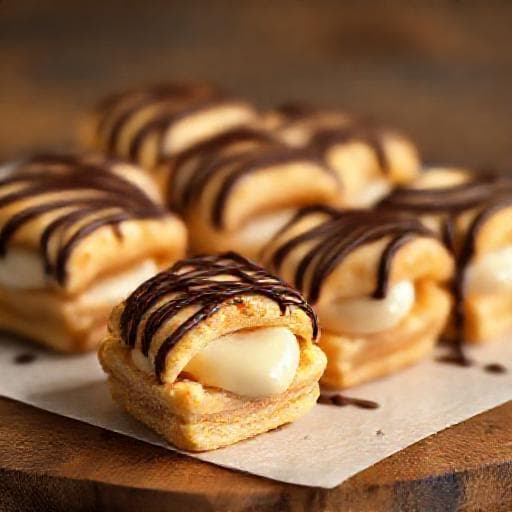 Quick Chocolate Éclair Bites