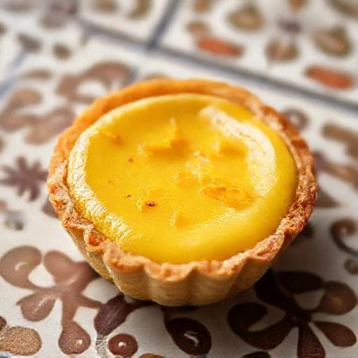 Pastéis de Nata with Orange Zest