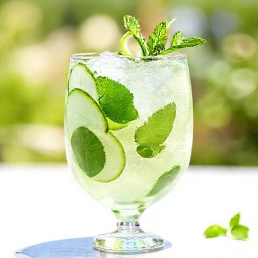 Cucumber and Mint Gin and Tonic