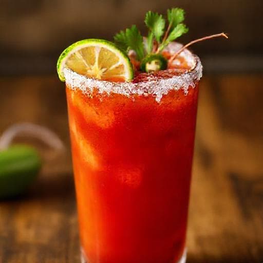 Spicy Michelada Bloody Mary